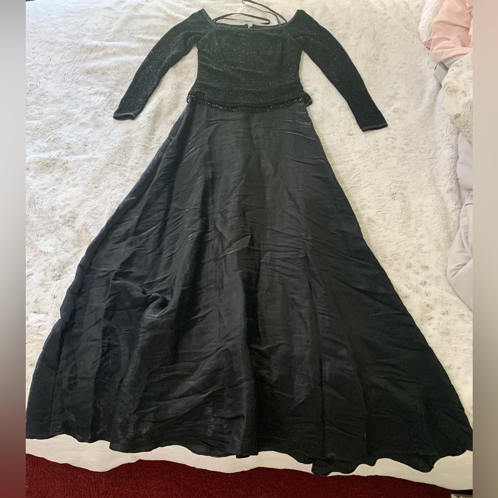 Betsy & Adam Black Dress for elegant witch costume Halloween size S